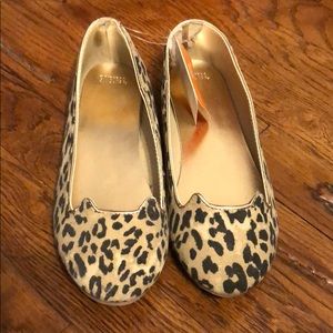 Gymboree Girls Leopard Flats